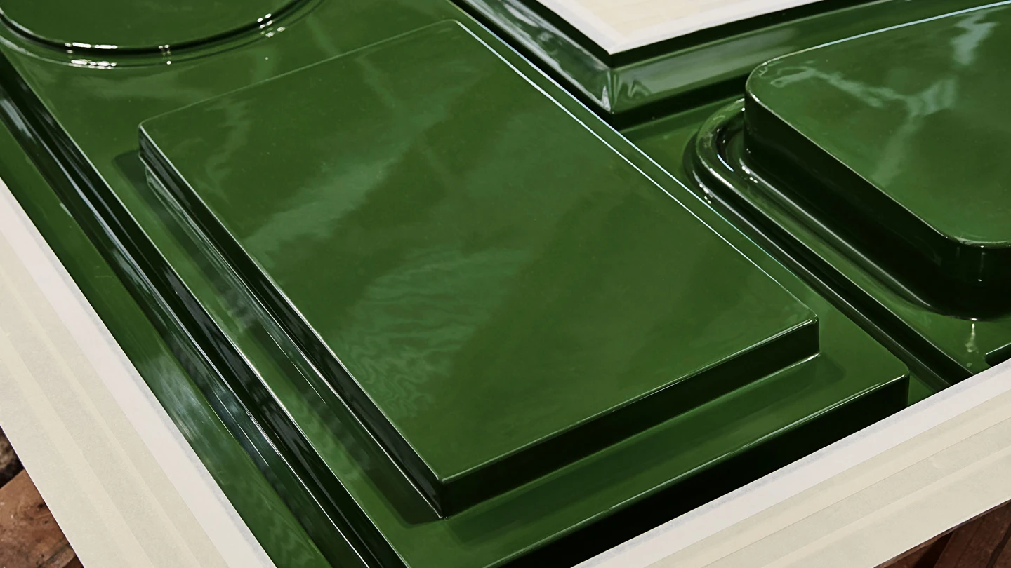 Resin-infused moulding